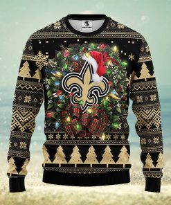 New Orleans Saints Christmas Ugly Sweater