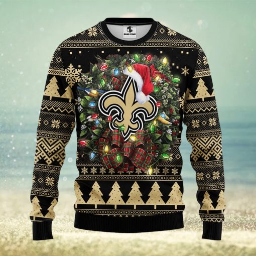 New Orleans Saints Christmas Ugly Sweater