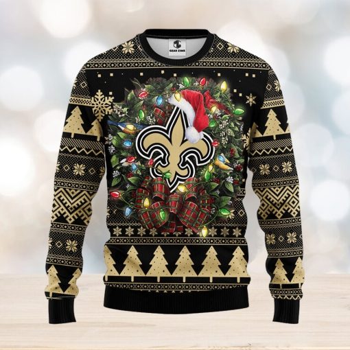 New Orleans Saints Christmas Ugly Sweater