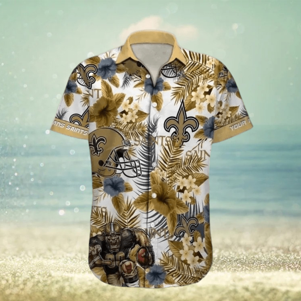 New Orleans Saints Hawaiian Shirt Nfl Football Personalized Aloha Hawaiian  Shirt For Mens Womens - Limotees
