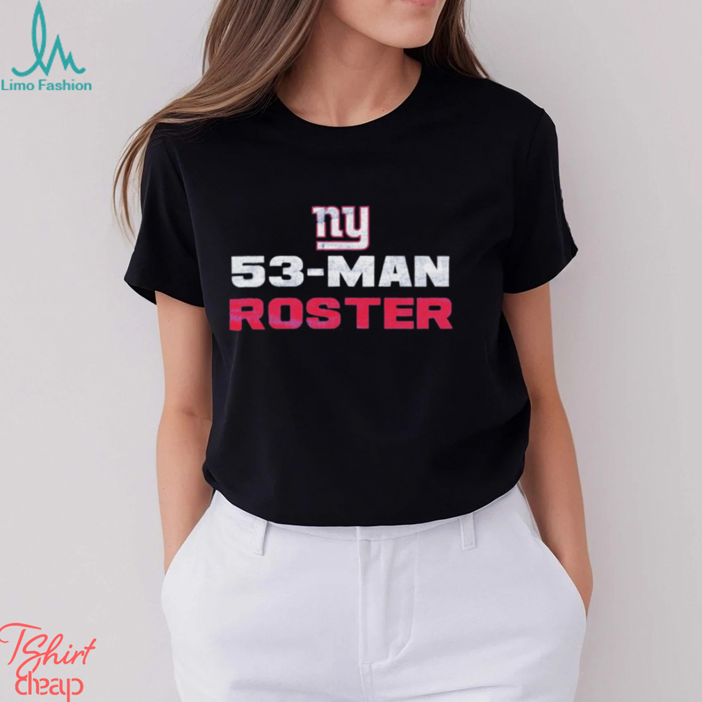 New York Giants 53 Man Roster Shirt