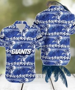 New York Giants Coconut Trees NFL Gift For Fan Hawaii Shirt