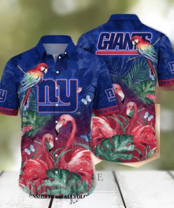 New York Giants Hawaiian Shirt Nfl Football Custom Name Hawaiian Shirt -  Limotees