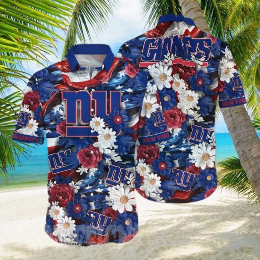 New York Giants NFL Independence Day All Over Printed 3D Hawaiian Shirt