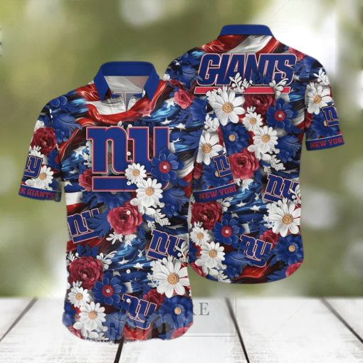 New York Giants NFL Independence Day All Over Printed 3D Hawaiian Shirt