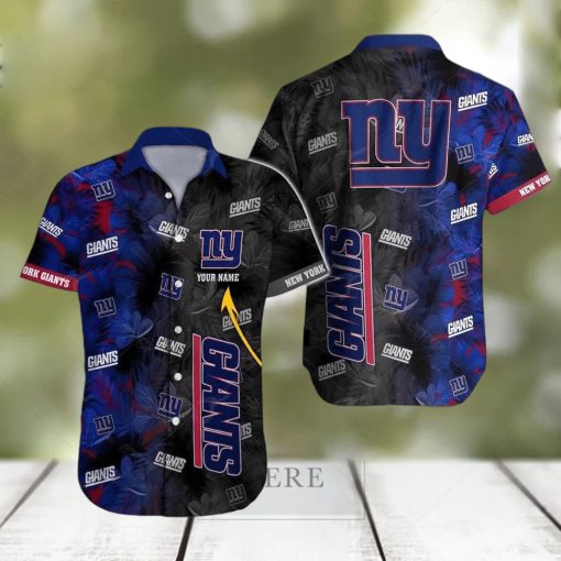 New York Giants Nfl Hawaii Shirt Nfl Football Personalized Hawaiian Shirt