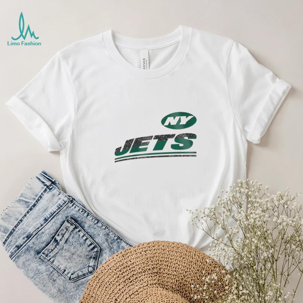 New York Jets New Era Women's Third Down Colorblock T Shirt - Limotees