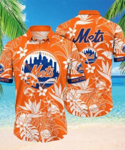 MLB New York Mets Womans shirt Size Large Orange
