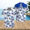 Firefighter Eagle American Hawaiian Shirt