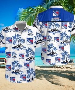 New York Rangers Summer Shirt Hawaiian Shirt