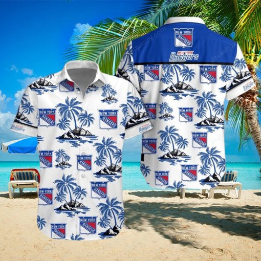 New York Rangers Summer Shirt Hawaiian Shirt