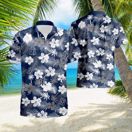 New York Yankees Mlb Hawaiian Shirt And Shorts Summer Gift For Fans hawaiian shirt