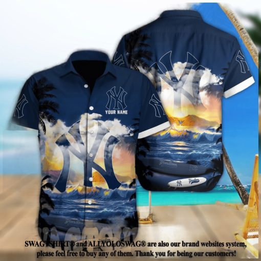 NewYork Yankees MLB Custom Classic All Over Print Hawaiian Shirt