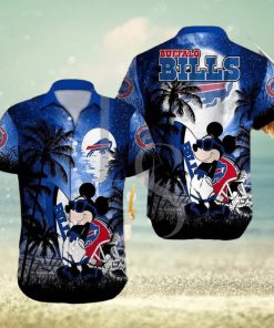 Nfl Buffalo Bills Hawaiian Shirt Disney Mickey Mouse Palm Tree