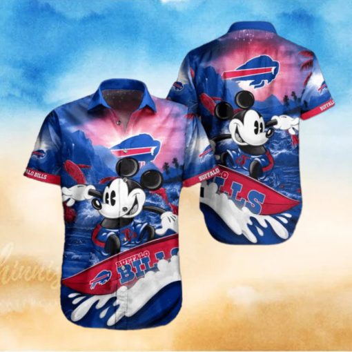 Nfl Buffalo Bills Hawaiian Shirt Mickey Summer