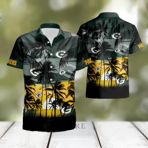 Nfl Green Bay Packers Tropical Hawaiian Shirt