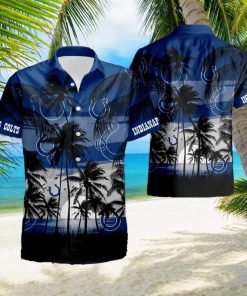 Nfl Indianapolis Colts Tropical Hawaiian Shirt And Shorts Summer Gift For Fans hawaiian shirt