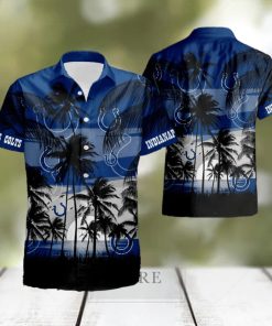 Nfl Indianapolis Colts Tropical Hawaiian Shirt And Shorts Summer Gift For Fans hawaiian shirt