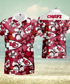 Nfl Kansas City Chiefs Short Sleeve Aloha Hawaiian Shirt