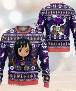 Nico Robin Ugly Christmas Sweater Pull One Piece Anime Noel