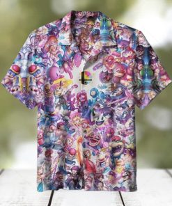 Nintendo Game Characters Collection Pokemon Hawaiian Shirt