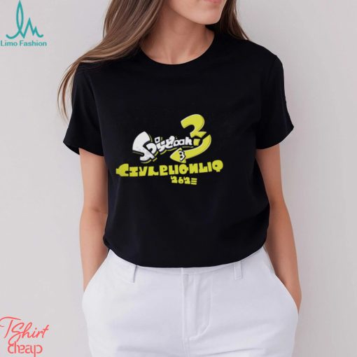 Nintendo Live 2023 Splatoon 3 Championship 2023 T Shirt