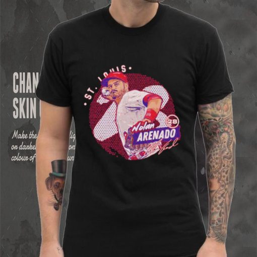 Nolan Arenado St. Louis Dots Baseball Shirt