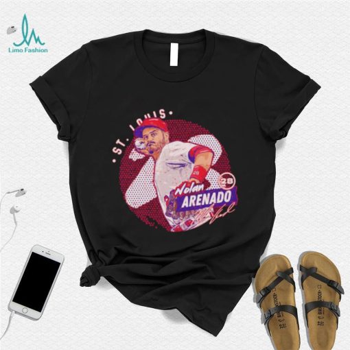 Nolan Arenado St. Louis Dots Baseball Shirt