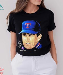 Nolan Ryan Big Face And Spell out Shirt