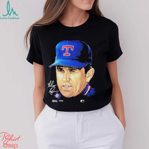 Nolan Ryan Big Face And Spell out Shirt