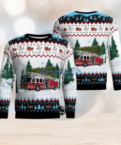 North Penn Volunteer Fire Company Christmas AOP Ugly Sweater For Men Women