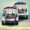 Minnesota Wild Skull Flower Ugly Christmas Ugly Sweater