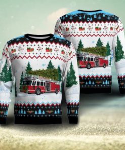 North Penn Volunteer Fire Company Christmas Aop Christmas Ugly Sweater 3D