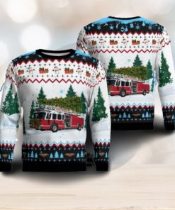 North Penn Volunteer Fire Company Christmas Aop Christmas Ugly Sweater 3D