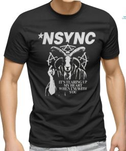 Nosleepideas Nsync It's Tearing Up My Heart When I'm With You Shirt