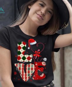 Nurse Christmas With Santa Hat Stethoscope Rn Icu Nursing Shirt