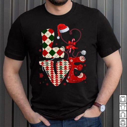 Nurse Christmas With Santa Hat Stethoscope Rn Icu Nursing Shirt