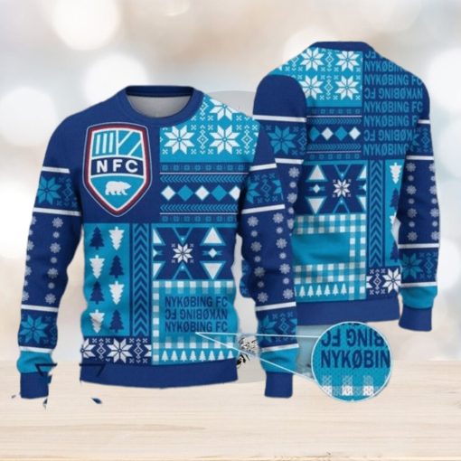 Nykobing FC ugly christmas sweater