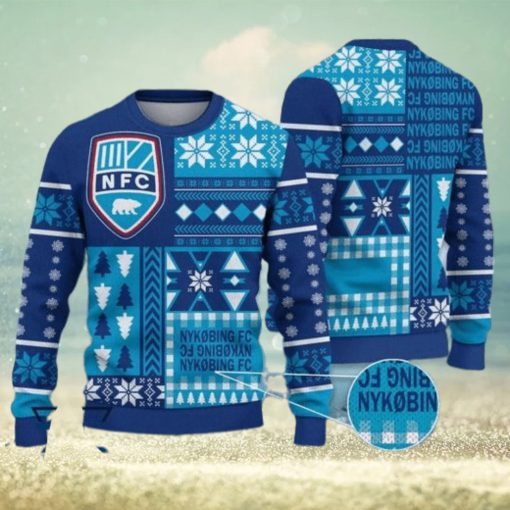 Nykobing FC ugly christmas sweater