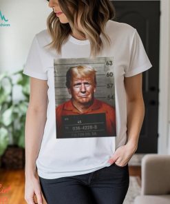 OFFICIAL Donald Trump Mugshot Tee Funny T Shirt