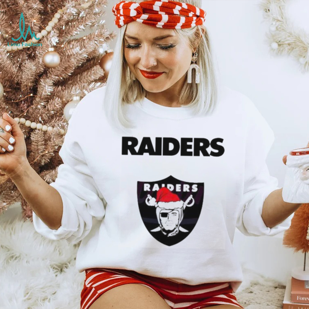 Oakland Raiders NFL Christmas Logo Shirt - Limotees