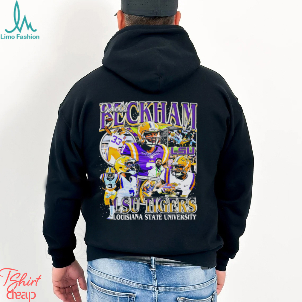 Odell Beckham Jr Lsu Tigers Louisiana State University T shirts