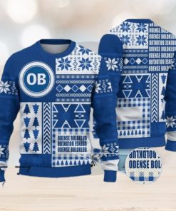 Odense Boldklub ugly christmas sweater