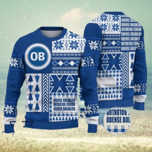 Odense Boldklub ugly christmas sweater