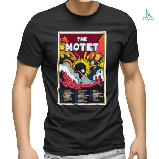 Official 2023 The Motet Fall Tour Poster Shirt