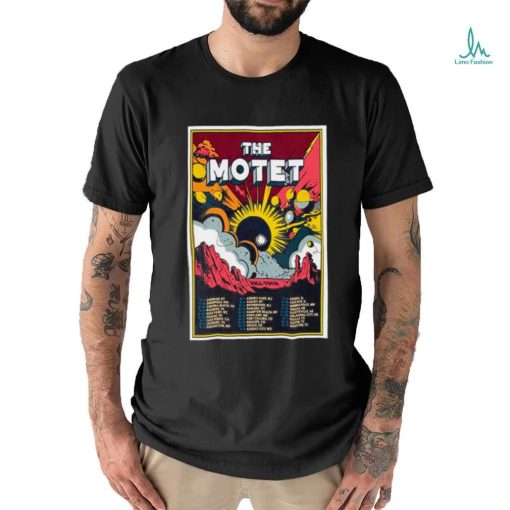 Official 2023 The Motet Fall Tour Poster Shirt