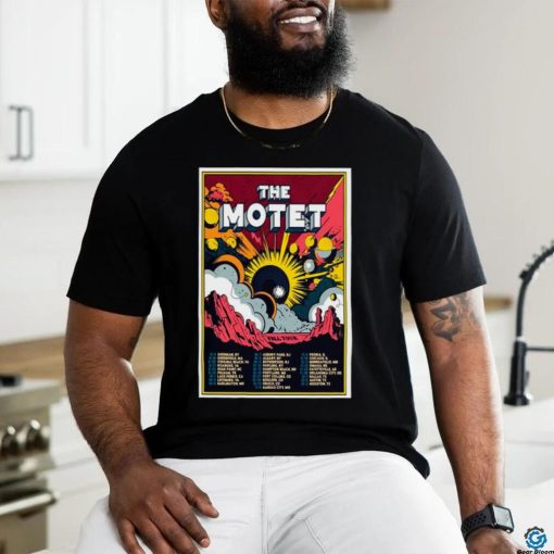 Official 2023 The Motet Fall Tour Poster Shirt