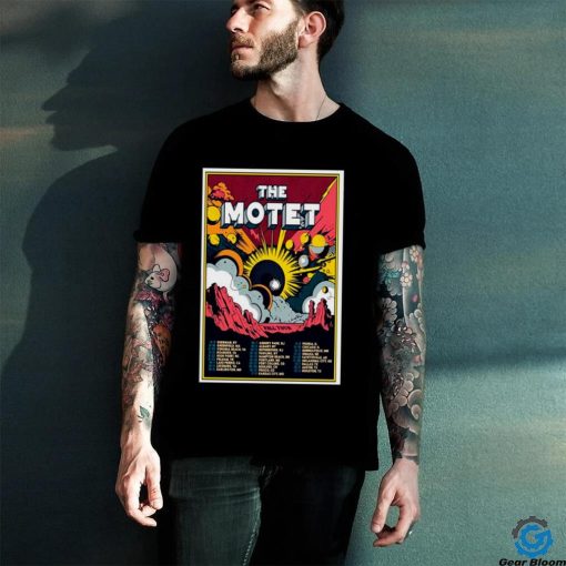 Official 2023 The Motet Fall Tour Poster Shirt