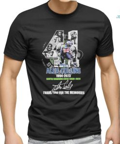 Official Alex Collins 1994 2023 Seattle Seahawks 2016 2020 2021 Thank You For The Memories Signature shirt