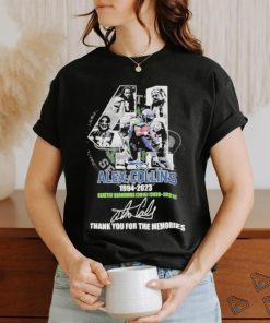 Official Alex Collins 1994 2023 Seattle Seahawks 2016 2020 2021 Thank You For The Memories Signature shirt